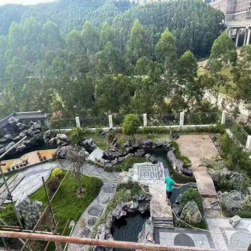 庭院驳岸流水