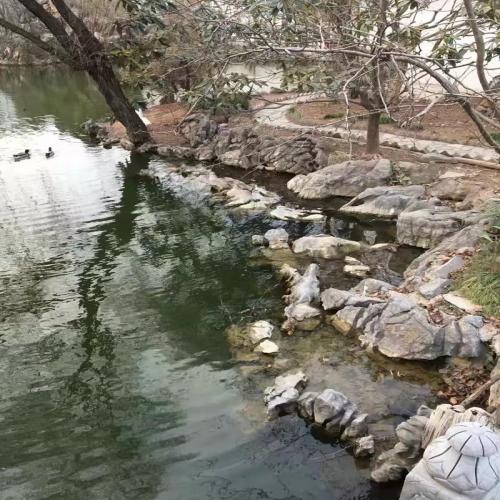 灵璧石驳岸
