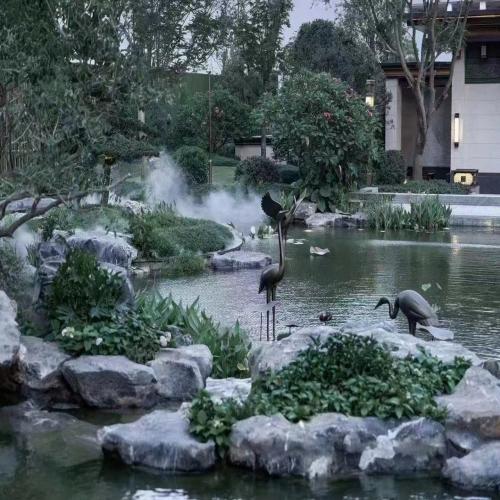 黑山石园林驳岸