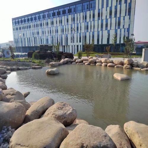 鹅卵石水冲石河滩石